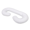Maternity Support Pillow C - Gray flower pattern