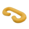 Maternity Support Pillow C minky - honey yellow
