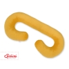 Maternity Support Pillow C minky - honey yellow
