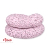 Maternity Support Pillow C - white-wine red stars