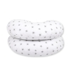Maternity Support Pillow C - white with Gray stars