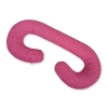 Maternity Support Pillow C - wine red stars