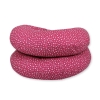 Maternity Support Pillow C - wine red stars