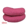 Maternity Support Pillow C - wine red stars