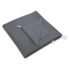 MEGA SET: Kids Teepee tent + playmat + pillows + decorative feathers FREE!- anthracite
