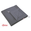 MEGA SET: Kids Teepee tent + playmat + pillows + decorative feathers FREE!- anthracite