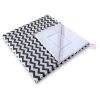 MEGA SET: Kids Teepee tent + playmat + pillows + decorative feathers FREE! - Chevron black