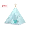 MEGA SET: Kids Teepee tent + playmat + pillows + decorative feathers FREE!- Chevron mint