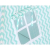 MEGA SET: Kids Teepee tent + playmat + pillows + decorative feathers FREE!- Chevron mint