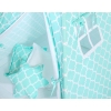 MEGA SET: Kids Teepee tent + playmat + pillows + decorative feathers FREE!- Marocco mint
