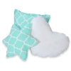 MEGA SET: Kids Teepee tent + playmat + pillows + decorative feathers FREE!- Marocco mint
