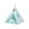 MEGA SET: Kids Teepee tent + playmat + pillows + decorative feathers FREE!- mint