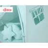 MEGA SET: Kids Teepee tent + playmat + pillows + decorative feathers FREE!- mint