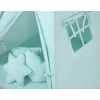 MEGA SET: Kids Teepee tent + playmat + pillows + decorative feathers FREE!- mint