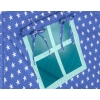 MEGA SET: Kids Teepee tent + playmat + pillows + decorative feathers FREE!- Navy blue stars