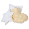 MEGA SET: Kids Teepee tent + playmat + pillows + decorative feathers FREE!- White dots on beige
