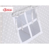 MEGA SET: Kids Teepee tent + playmat + pillows + decorative feathers FREE!- White dots on Gray