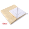 MINI Set: Teepee tent for kids + play mat + decorative feathers- White dots on beige