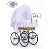 Vintage Wicker Crib New Moses Basket