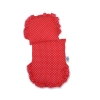 Natural Wicker and Wood Retro Style New Doll Pram  Red with White Dots