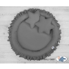 Nest with flounce - anthracite
