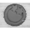 Nest with flounce - anthracite