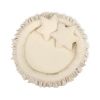 Nest with flounce - beige