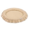 Nest with flounce - beige
