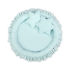 Nest with flounce - mint