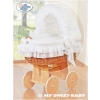 New Replacement Bedding Set Cover for Wicker Crib no. 58962-102 or 78962-102