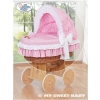 New Replacement Bedding Set Cover for Wicker Crib no. 58962-119 or 78962-119