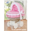 New Replacement Bedding Set Cover for Wicker Crib no. 58962-119 or 78962-119