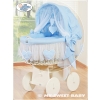 New Replacement Bedding Set Cover for Wicker Crib no. 58962-134 or 78962-134