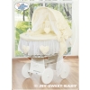 New Replacement Bedding Set Cover for Wicker Crib no. 58962-142 or 78962-142