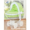 New Replacement Bedding Set Cover for Wicker Crib no. 58962-207 or 78962-207