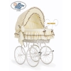 New Replacement Bedding Set Covers for Wicker Crib Emma no. 2100-026 or 72100-026