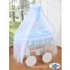 New Replacement Bedding Set Covers for Wicker Crib no. 2107-109/72107-109
