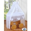 New Replacement Bedding Set Covers for Wicker Crib no. 2107-123/72107-123