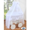 New Replacement Bedding Set Covers for Wicker Crib no. 2107-123/72107-123