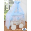 New Replacement Bedding Set Covers for Wicker Crib no. 2107-134/72107-134