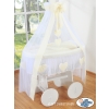 New Replacement Bedding Set Covers for Wicker Crib no. 2107-142/72107-142