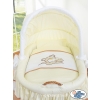 New Replacement Bedding Set Covers for Wicker Crib no. 58962-804 or 78962-804