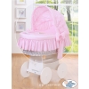 New Replacement Bedding Set Covers for Wicker Crib no. 58962-806 or 78962-806