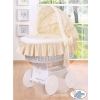 New Replacement Bedding Set Covers for Wicker Crib no. 58962-810 or 78962-810