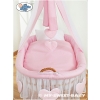 New Replacement Bedding Set Covers for Wicker Crib no. 59582-122 or 79582-122