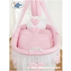 New Replacement Bedding Set Covers for Wicker Crib no. 59582-122 or 79582-122