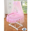 New Replacement Bedding Set Covers for Wicker Crib no. 99690e-324 or 79690e-324