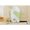 Newborn Blanket Babynest - Donkey Luca green