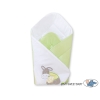 Newborn Blanket Babynest - Donkey Luca green
