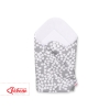 Newborn Swaddle Blanket Wrap  - bubbles gray